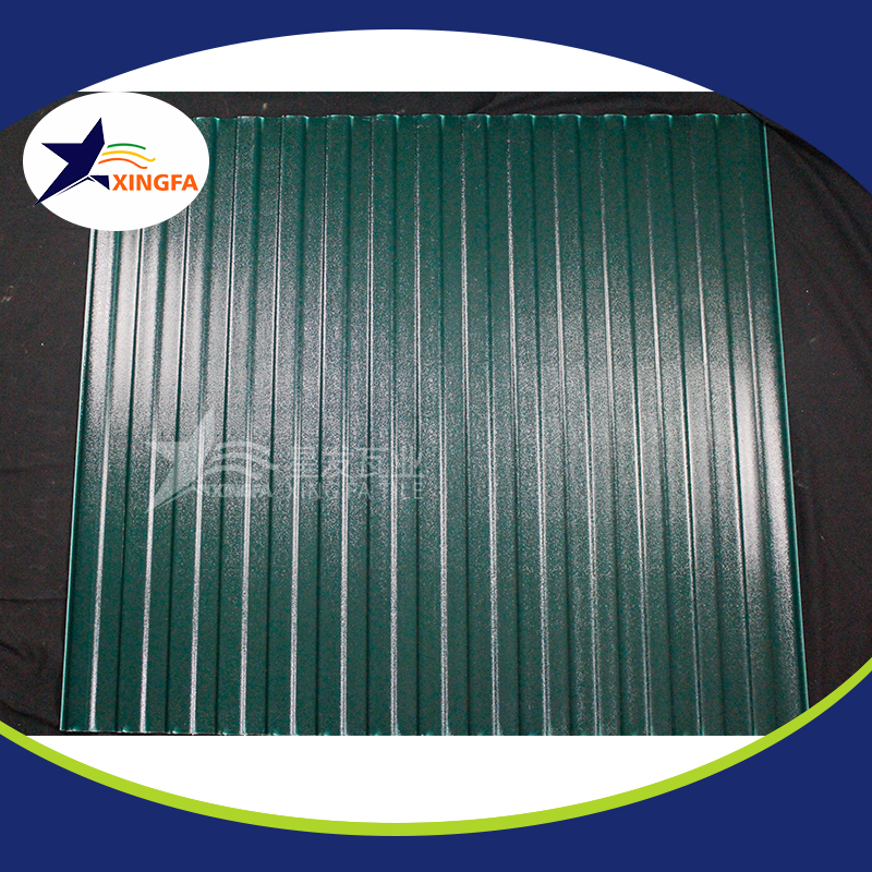 星发品牌PVC墙体板瓦 养殖大棚用PVC梯型3.0mm厚塑料瓦片 永州工厂代理价销售